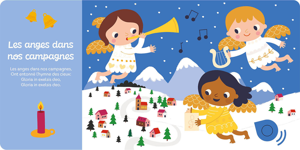 Mes premiers sonores - Mes comptines de Noël | Auzou