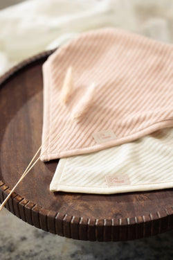 Lot de 2 bavoirs bandana bébé Wild Rose – Jollein