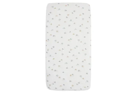 Drap housse bébé en jersey Jollein On The Go – Doux et extensible