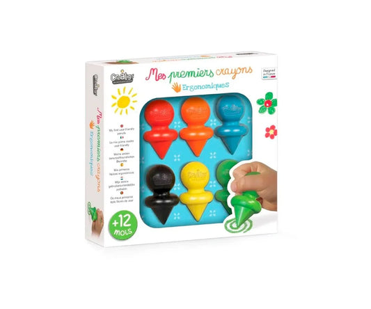 Coffret crayons enfants premiers crayons Créalign