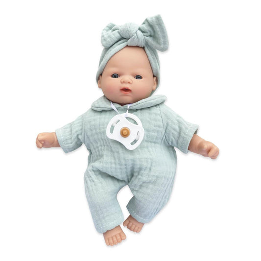 Poupée bébé Nina 26 cm BOBBLE verte – Wookids