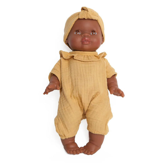 Poupée bébé Noah BOBBLE moutarde – Wookids