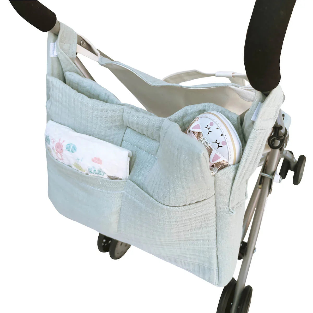 Sac à langer BOBBLE vert - Wookids