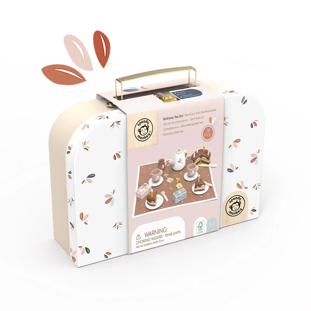 Service à thé enfant en bois – Speedy Monkey