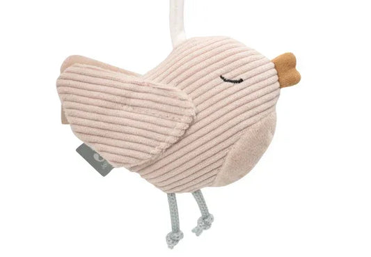 Spirale d'activités - Lovely Birds - Jollein, doudou élégant pour bébé, design tendre et sensoriel.