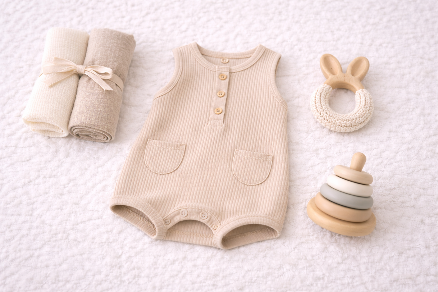 Bébé 3–6 mois – Éveil & premières découvertes 🤍