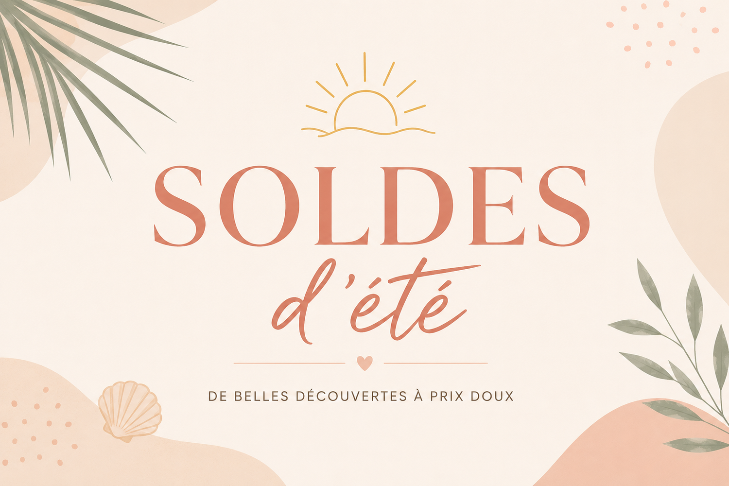Soldes d’été - petits trésors bébé à prix doux