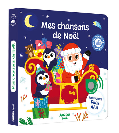 Mes premiers sonores - Mes chansons de Noël | Auzou