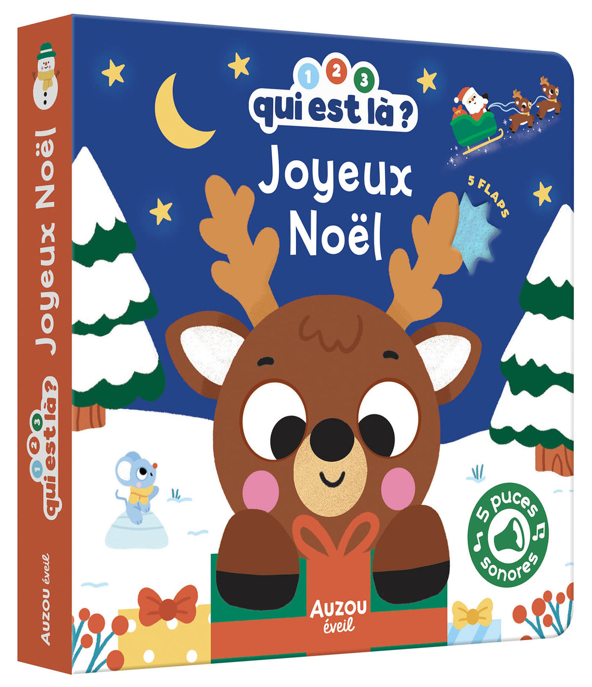 1, 2, 3, qui est là ? Joyeux Noël ! | Auzou