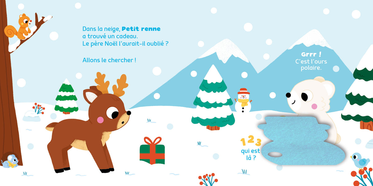 1, 2, 3, qui est là ? Joyeux Noël ! | Auzou