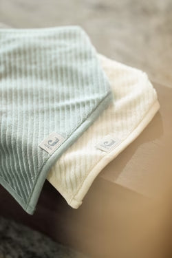 Lot de 2 bavoirs bandana bébé Sea Green – Jollein