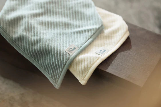 Lot de 2 bavoirs bandana bébé Sea Green – Jollein