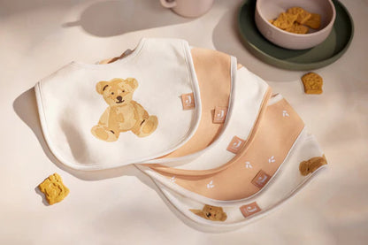 Lot de 5 bavoirs bébé Teddy Bear – Jollein