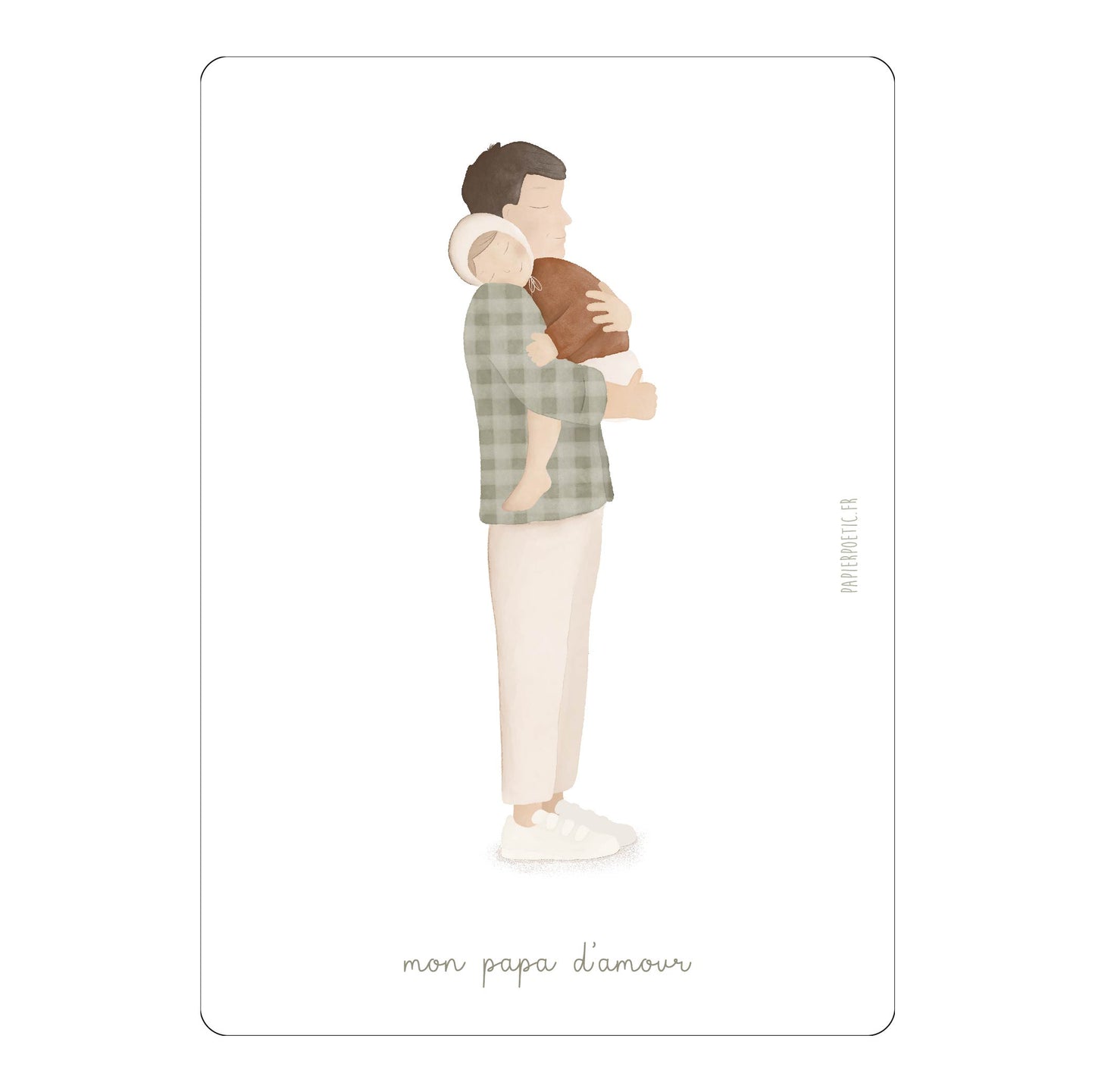 Carte “Mon papa d’amour”