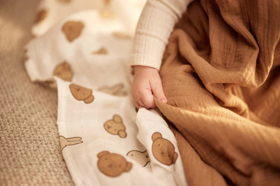 Gigoteuse bébé gaze de coton Biscuit – Jollein