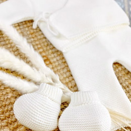 Trousseau naissance blanc