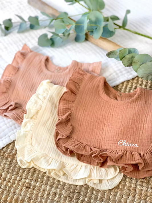 Mademoiselle, bavoir & blouse
