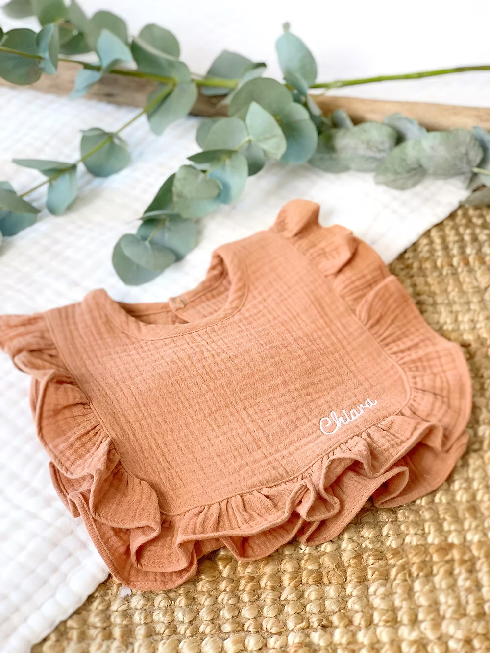 Mademoiselle, bavoir & blouse