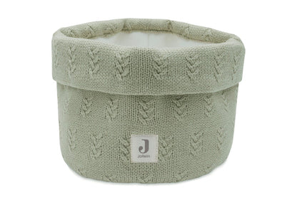 Panier rangement chambre bébé vert olive Jollein
