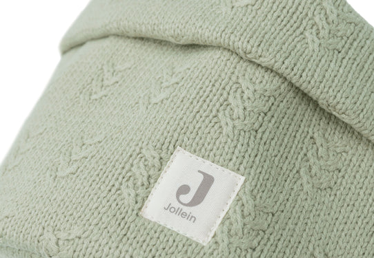 Panier de soins bébé Grain Knit Vert Olive – Jollein