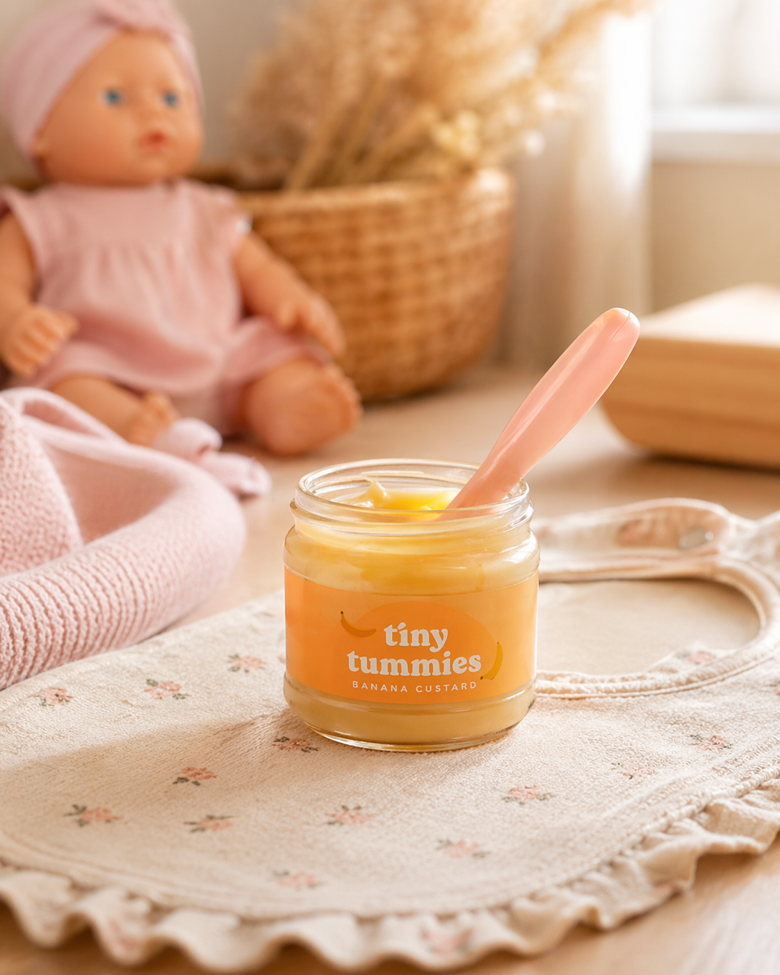 Petit pot poupée Tiny Harlow Banane