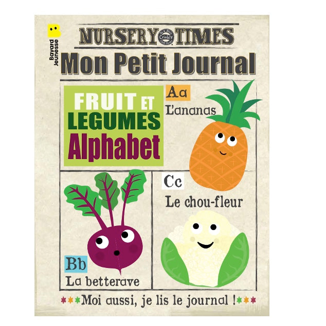 Mon petit journal - Fruits et légumes | Bayard Jeunesse