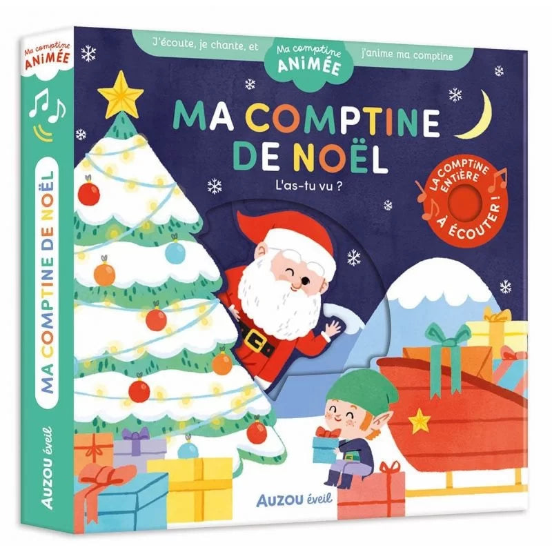 Ma comptine animée - Ma comptine de Noël, L'as-tu vu ? | Auzou