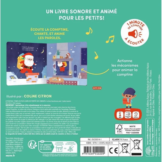 Ma comptine animée - Ma comptine de Noël, L'as-tu vu ? | Auzou
