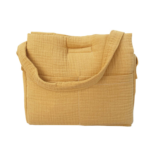 Sac à langer poupée Bobble moutarde – Wookids