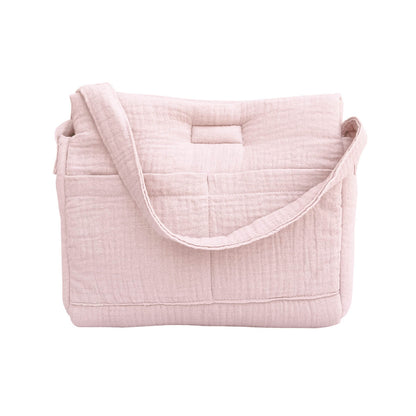 Sac à langer poupée Bobble rose – Wookids